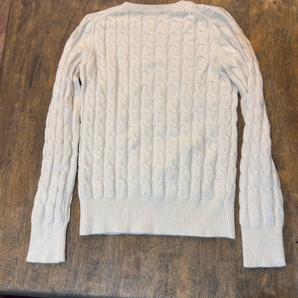 Gap Cream Cable Knit Sweater | Size Small | Classic Cozy - Picture 2 of 5